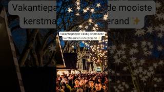 Vakantieparken vlakbij de mooiste kerstmarkten in Nederand ✨ [upl. by Winchell370]