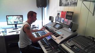 Radetzky March Johann Strauss Performed On Yamaha Tyros 4 By Rico [upl. by Afihtan615]