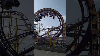 Looping Star Roller Coaster Clacton [upl. by Rodablas]