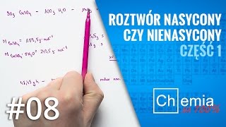 Matura z chemii Hydraty  roztwór NASYCONY CZY NIENASYCONY CZĘŚĆ 1  Zadanie Dnia 8 [upl. by Llywellyn319]