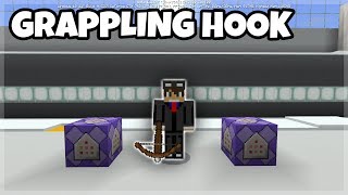 MCPE Command Block Working Grappling Hook Tutorial [upl. by Agle39]