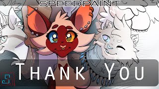 THANK YOU Speedpaint  Goodbye Gift for the Warriors Community [upl. by Naujat]