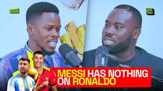 Messi will never be better than RonaldoDaniel Koranteng🎙️  His take on Ghana Football💔 [upl. by Aniral]