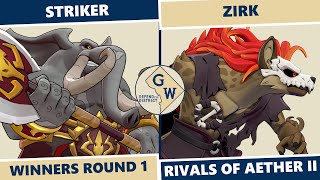 Defend The District 8 Winners Round 1  Striker Loxodont vs Zirk Forsburn RoA2 [upl. by Truitt]