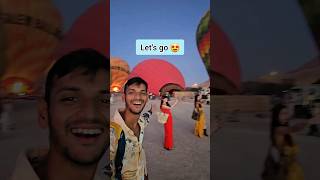 Hot Air balloon ride in Luxor Egypt 🇪🇬 shorts [upl. by Holofernes]