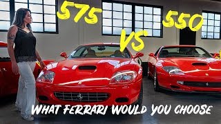 Ferraris front engine V12 550 vs 575 [upl. by Roter4]