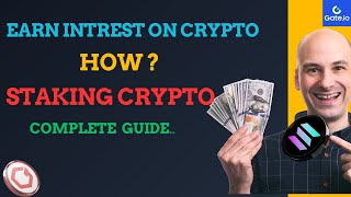 What is Crypto Stacking  Complete Guide to staking Crypto  gateioexchange staking tutorial [upl. by Adiari]