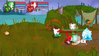 Castle Crashers How to get the Hawkster Animal Orb [upl. by Ennasirk]