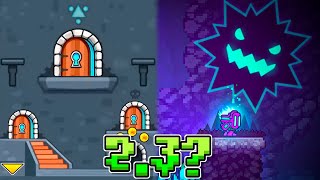 NEW 23 LEVELS IN THE TOWER  Geometry Dash 23 [upl. by Brendin717]