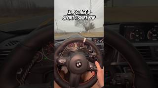 F30 340i Sport Driving Mode SHIFTS XHP STAGE 3 tune 🔥 bmw B58 XHP 340i zf8speed tunedbmw [upl. by Pollerd]