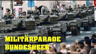 MILITÄRPARADE Bundesheer Österreich  Jagdkommando Eurofighter Panzer [upl. by Orin644]