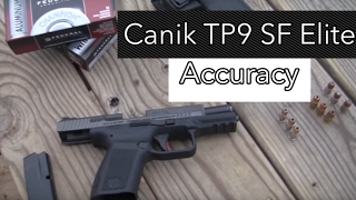 Canik TP9SF Elite Accuracy [upl. by Aspasia709]