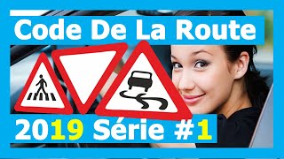 nouveau code de la route 😘Tout les nouvelles question de examen😍 2019 Série 1 [upl. by Osnerol291]