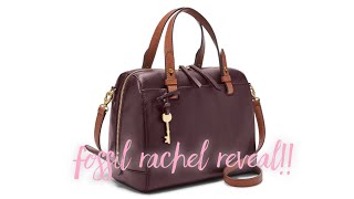 Fossil Rachel Satchel Reveal Fossil Sydney Satchel Dupe [upl. by Adnamar]