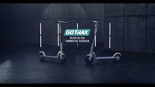 GOTRAX Xr amp Xr Ultra Commuting Electric Scooters [upl. by Yelrebmik926]