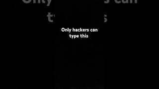 Only hackers can type this hacker mobilehacker mobileusers stopthistrend [upl. by Nnod769]