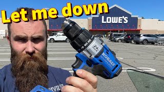 3 Month Review  Kobalt 24v MAX Brushless Tools [upl. by Mahla]