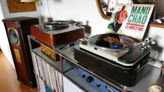 Garrard 401 play Manu Chao my hifi setup [upl. by Hairej]