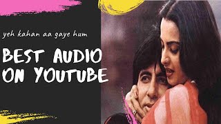 Yeh Kahan Aa Gaye Hum  SILSILA Movie Best Audio  Amitabh Bachchan Rekha [upl. by Ardnasil]