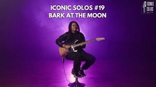 ICONIC SOLOS 19  Bark At The Moon Ozzy Osbourne [upl. by Francoise837]