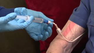 How to Flush an IV Catheter  MedStar Visiting Nurse Association [upl. by Semela]