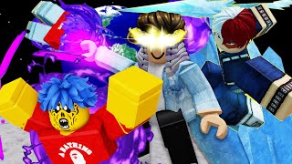 ROBLOX Heroes Battlegrounds Funny Moments Part 5 MEMES 🦸♂  NomNom [upl. by Gibbeon]