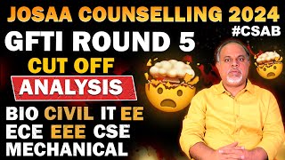 🔥🤯CSAB Counselling 2024 😨JOSAA GFTI Round 5 Cutoff 2024  Shocking 😳 CSAB Counselling Latest Updates [upl. by Fesoj]