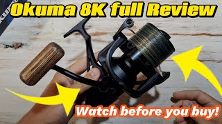 Okuma 8K Carp reel review [upl. by Tsew]