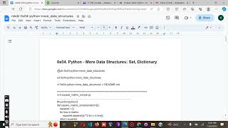 0x04 Python  More Data Structures Set Dictionary ・❥・200 EXPLAINED ・❥・ [upl. by Aihtenyc]