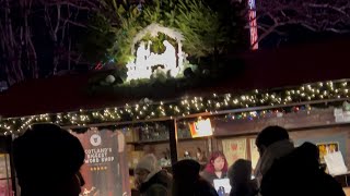 Edinburgh Christmas Market Opening Night 2024￼ [upl. by Esadnac92]