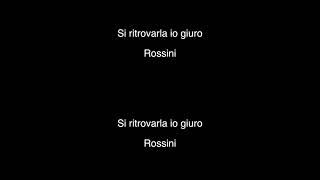 Si ritrovarla io giuro Piano accompaniment La cenerentola  Rossini full track [upl. by Hardie857]