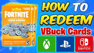 How To Redeem Fortnite V Bucks Code on Nintendo Switch 2024 [upl. by Soirtimid]