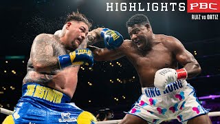 Ruiz vs Ortiz FIGHT HIGHLIGHTS September 4 2022  PBC on FOX PPV [upl. by Enilrad380]