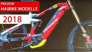 PREVIEW HAIBIKE EBike Modelle 2018 sDuro amp xDuro [upl. by Mcmurry823]