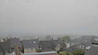 28th May  Foggy wet day  Swanage Dorset Webcam Timelapse  Stunning Coastal Views [upl. by Ahtabbat]