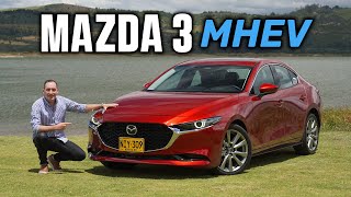 Mazda 3 híbrido ligero con tecnología Skyactiv⚡️ ¡Un sedán muy completo 🔥 Prueba  Reseña 4K [upl. by Georgeta]