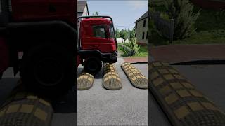 BeamNGdrive  Trucks vs Speed Bumps🚚 [upl. by Wrennie]