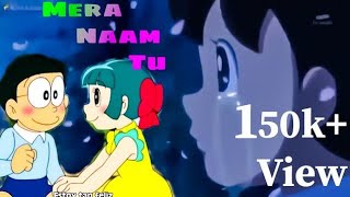 Mera naam tu zero heart touching Doraemon song  Nobita Shizuka lulili roboko love song [upl. by Ecirual]