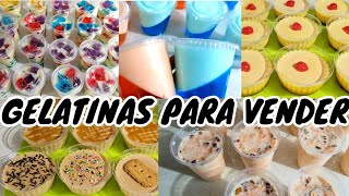 COMO HACER GELATINAS PARA VENTA like viral parati 2024 [upl. by Evadne]