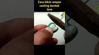 cara membuat umpan casting ikan gabus dari sandal [upl. by Edorej]