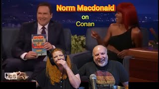 Norm Macdonald on Conan  Reaction Videos [upl. by Ahsiuqel]