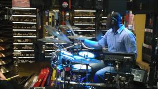 Larnell Lewis  Drumland Clinic  Feb 27 2013 [upl. by Einwahs]