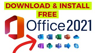 How to Download Microsoft Office 2021 for Free Windows 11 2024 StepbyStep [upl. by Aernda391]