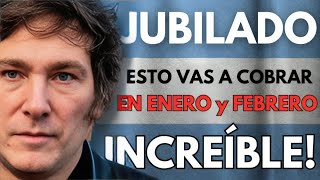 🛑 BONO de 💲140000 en ENERO y FEBRERO 2024 JUBILADOS ANSES  CUANTO COBRO con AUMENTO Javier Milei [upl. by Brause]