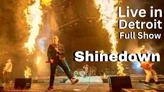 Shinedown Live in Detroit  Pine Knob Music Theater  2023 [upl. by Kerr660]