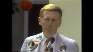 Vin Scullys 1982 Baseball Hall of Fame Induction [upl. by Steep]