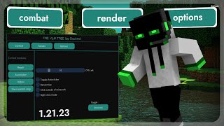 NEW HACKED CLIENT FOR MINECRAFT BEDROCK EDITION 12123  CND Client [upl. by Martens]