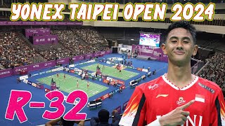 R 32 YONEX TAIPEI OPEN 2024 Live Stream Badminton [upl. by Eidissac486]