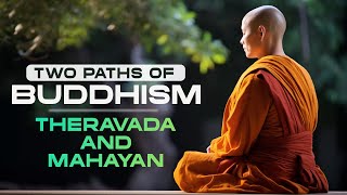 Two Paths of Buddhism Theravada and Mahayan [upl. by Leeda]