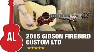 2015 Gibson Firebird Custom LTD Review [upl. by Kernan]